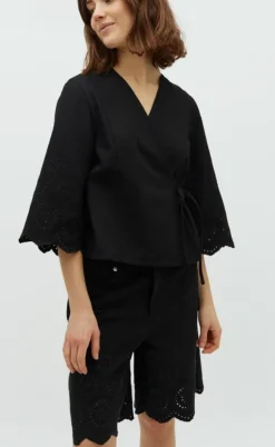 Global Funk Bluse - Sunany-G - Black