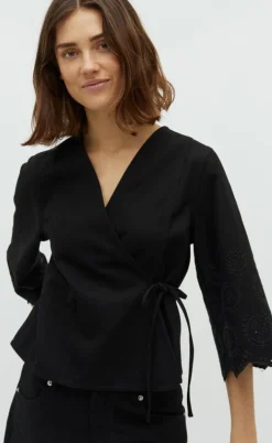 Global Funk Bluse - Sunany-G - Black