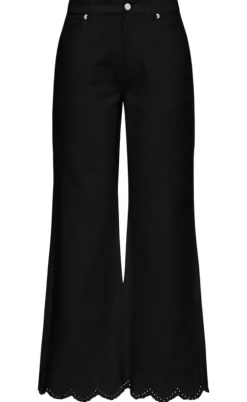 Global Funk Bukser - Amarillo Scallop-G - Black