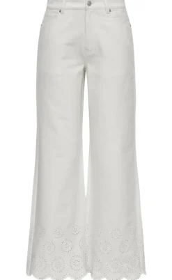 Global Funk Bukser - Amarillo Scallop-G - White