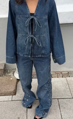 Global Funk Bukser - Carlea - Mud Stone Wash