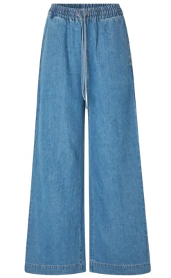 Global Funk Bukser - Casanea-G - Mid Vintage Blue