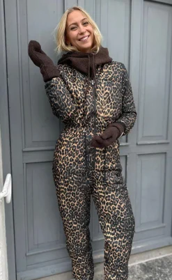 Global Funk Flyverdragt / Termodragt - Isolde-G - Leopard Mist