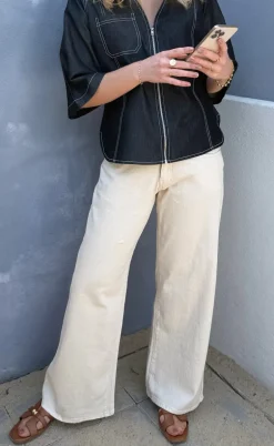 Global Funk Jeans - Kendera - Ecru