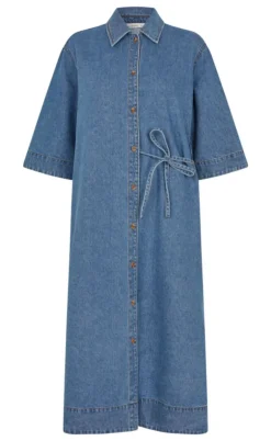 Global Funk Kjole - Albaly-G - Mid Vintage Blue