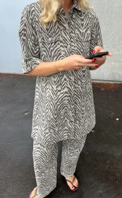 Global Funk Kjole - Mira-G - Zebra mist