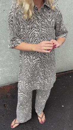 Global Funk Kjole - Mira-G - Zebra mist