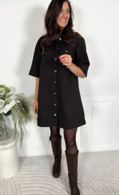 Global Funk Kjole - Mira-G - Espresso Delicio