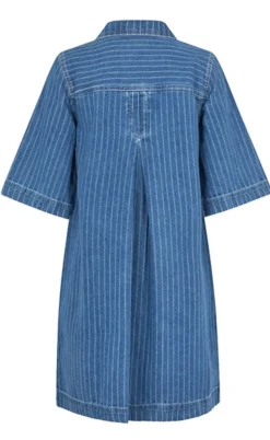 Global Funk Kjole - Mira-G - Midt Blue Stripe