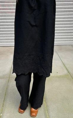 Global Funk Kjole - Rhiann Scallop-G - Black