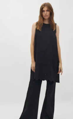 Global Funk Kjole - Rhiann Scallop-G - Black