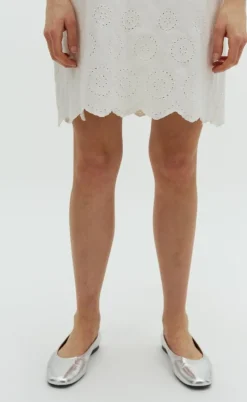 Global Funk Kjole - Rhiann Scallop-G - White