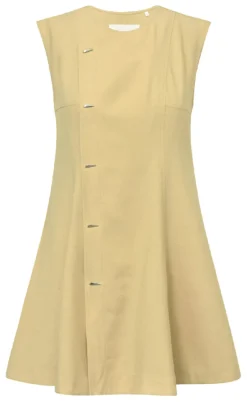 Global Funk Kjole - Yanina-G - Butter Yellow Melange