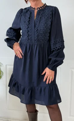 Gossia Kjole - Bell - Navy