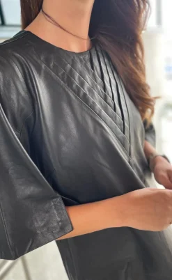 Gossia Kjole - Tea - Black