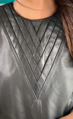 Gossia Kjole - Tea - Black