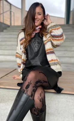 Gossia Kjole - Tea - Black