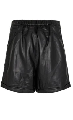 Gossia Shorts - Thilla Leather - Black