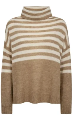 Gossia Sweater - Ambrosia - Nugga/Off-White