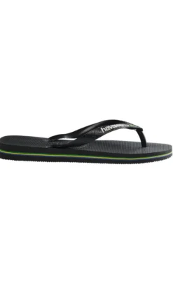 Havaianas Klipklappere - Brasil Logo - Black