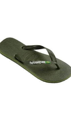 Havaianas Klipklappere - Brasil Logo - Green