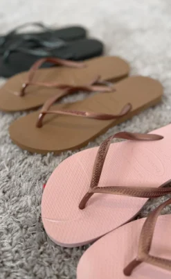 Havaianas Klipklappere - Slim - Rose Gold