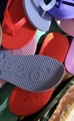 H2O Badesandal - Flip Flop  - Pastel Blue