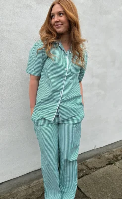 H2O Bukser - Rønne Essential - Green/White