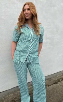 H2O Bukser - Rønne Essential - Green/White