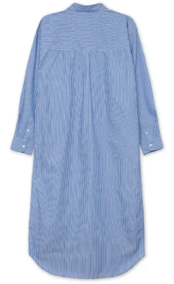 H2O Fagerholt Kjole - Sunday Shirt - Blue Stripe