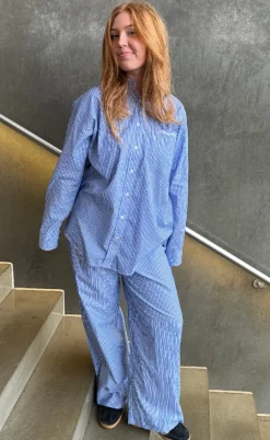 H2O Fagerholt Skjorte - Holiday - Blue Stripe