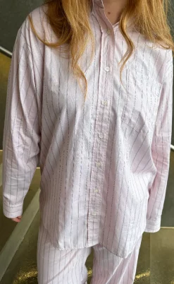 H2O Fagerholt Skjorte - Holiday - Dusty Rose Stripe