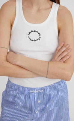 H2O Fagerholt Top - 3 Pack Tank Top - White/Black