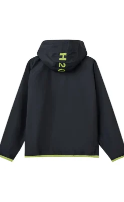 H2O Regnjakke - Rømø Festival - Navy/Lime