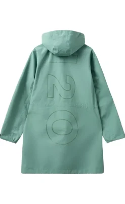 H2O Regnjakke - Rømø Long Unisex - Sea Grass
