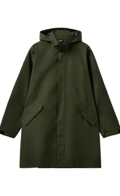 H2O Regnjakke - Rømø Long Unisex - Army