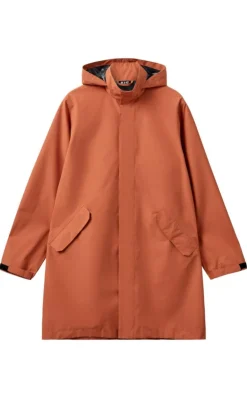 H2O Regnjakke - Rømø Long Unisex - Autumn Leaf