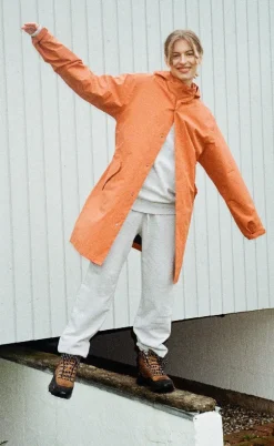 H2O Regnjakke - Rømø Long Unisex - Autumn Leaf