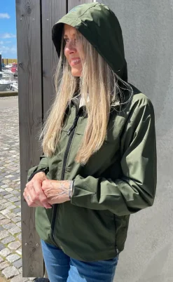 H2O Regnjakke - Rømø Unisex - Army