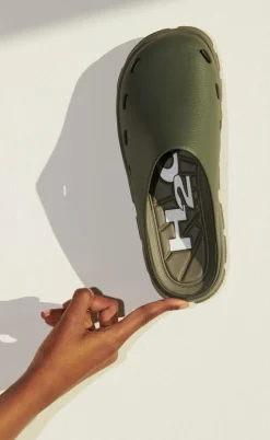 H2O Sandal - Closed Trek - Army