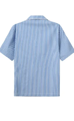 H2O Skjorte - Rønne Essential - Blue/White Stripe