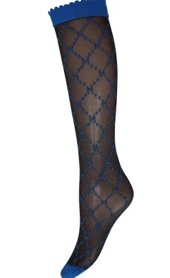 Hype The Detail Strømper - Knee High Logo - Navy