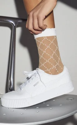 Hype The Detail Strømper - Logo 25d - Hvid