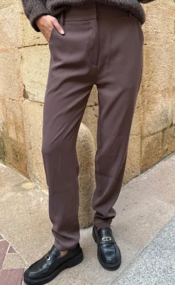 Liberte Bukser - Frede - Dark Brown