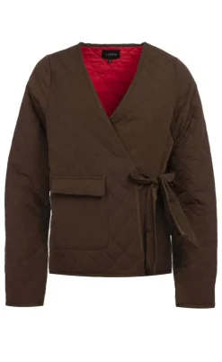 Liberte Jakke - Fia Quilt - Dark Brown