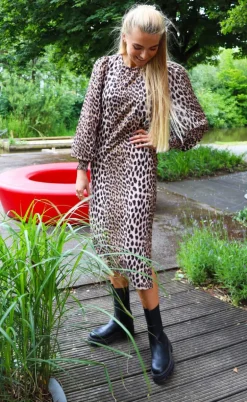 Liberte Kjole - Ena LS - Lux Leo