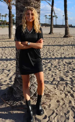 Liberte Kjole - Felia - Black Simili