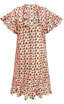 Liberte Kjole - Tia Frill - Strawberry