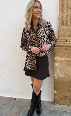 Liberte Nederdel - Henne - Dark Brown