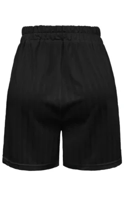 Liberte Shorts - Felia - Black Simili